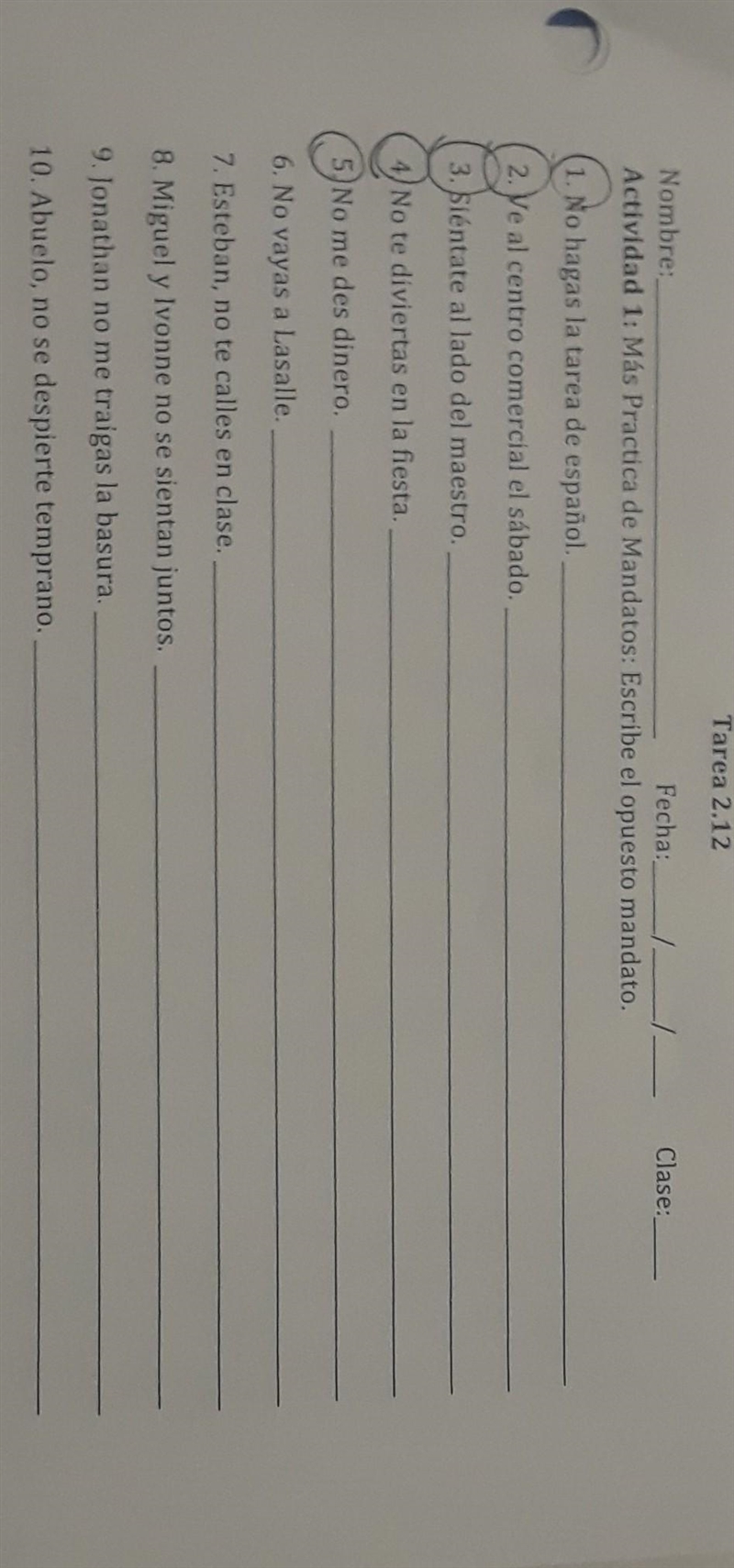 Necesito ayuda con mi tarea de español por favor ​-example-1