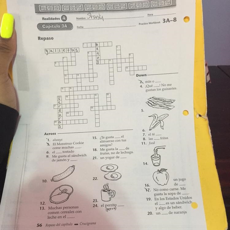 Help with this Spanish homework-example-1