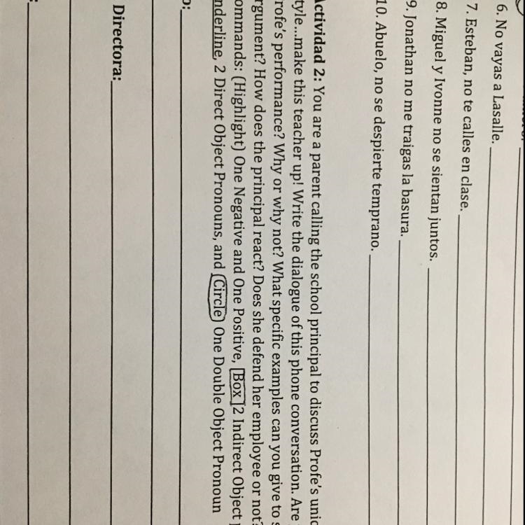 Necesito ayuda con la preguntas 6,7,8,9,10 en español-example-1