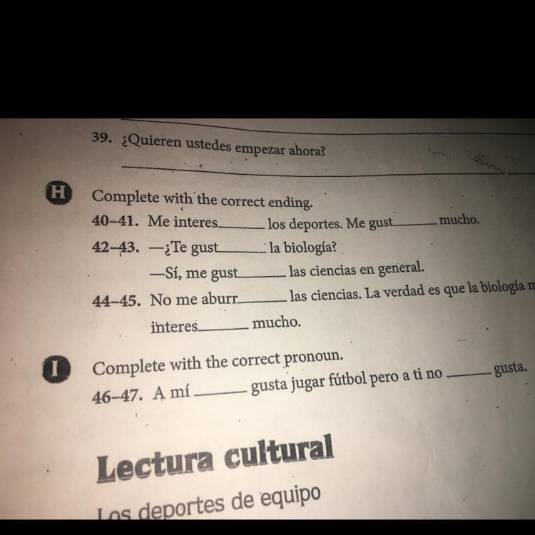 I NEED HELP WITH H AND I !!!!!ASAP 15 points-example-1