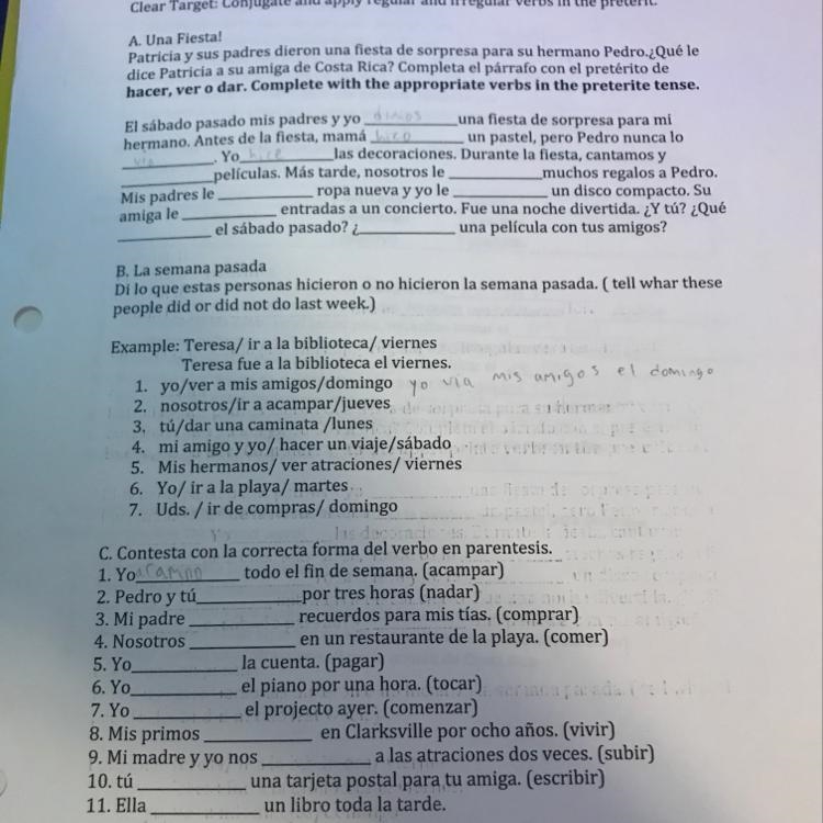 Please help me with this Spanish worksheet! Not my strongest subject!-example-1