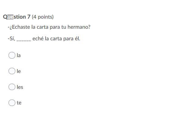 HELP SPANISH MULTIPLE CHOICE-example-3