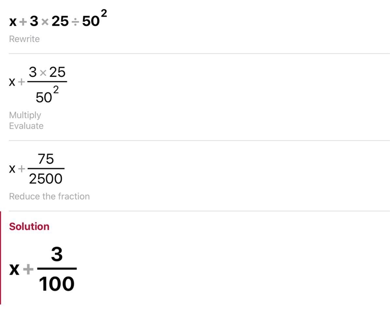 X+3×25÷50²= new comments-example-1