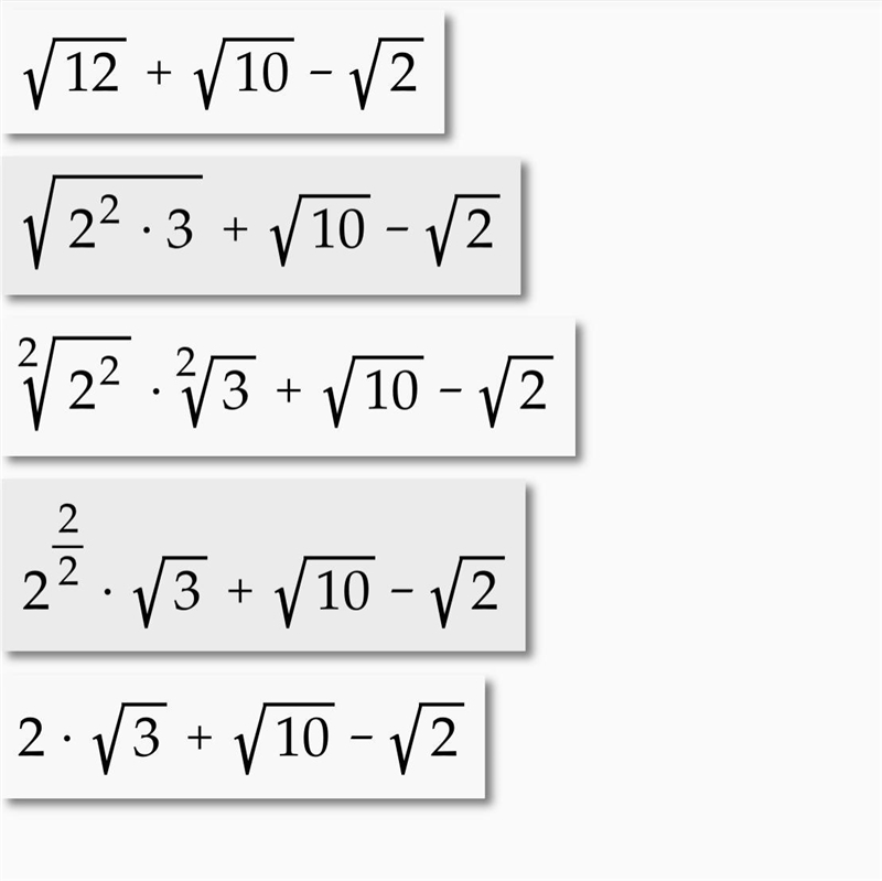 Number (√12+√10-√2) is?​-example-1