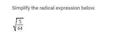 Simplify the radical expression below ALL MY POINTS IF YOU ANSWER!!!!!!-example-1