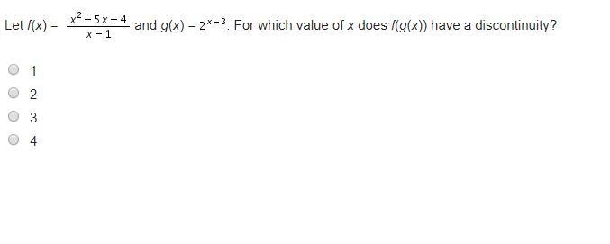 Let f(x) = x^2 - 5x +4 / x-1-example-1