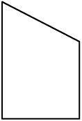 Why is it incorrect to classify the polygon shown as a parallelogram? A. It has four-example-1