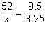 What is the solution to the proportion? Round the answer to the nearest tenth if necessary-example-1