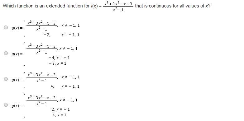 Which function is an extended function-example-1