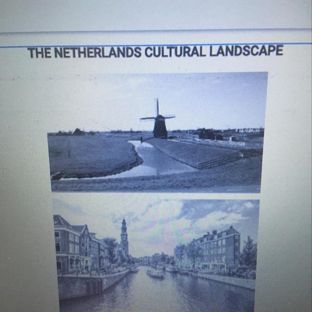 The photographs depict rural and urban landscapes within the country of the Netherlands-example-1