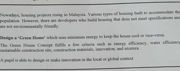 PLEASE !!! Design a "Green House" which uses minimum energy to keep the-example-1