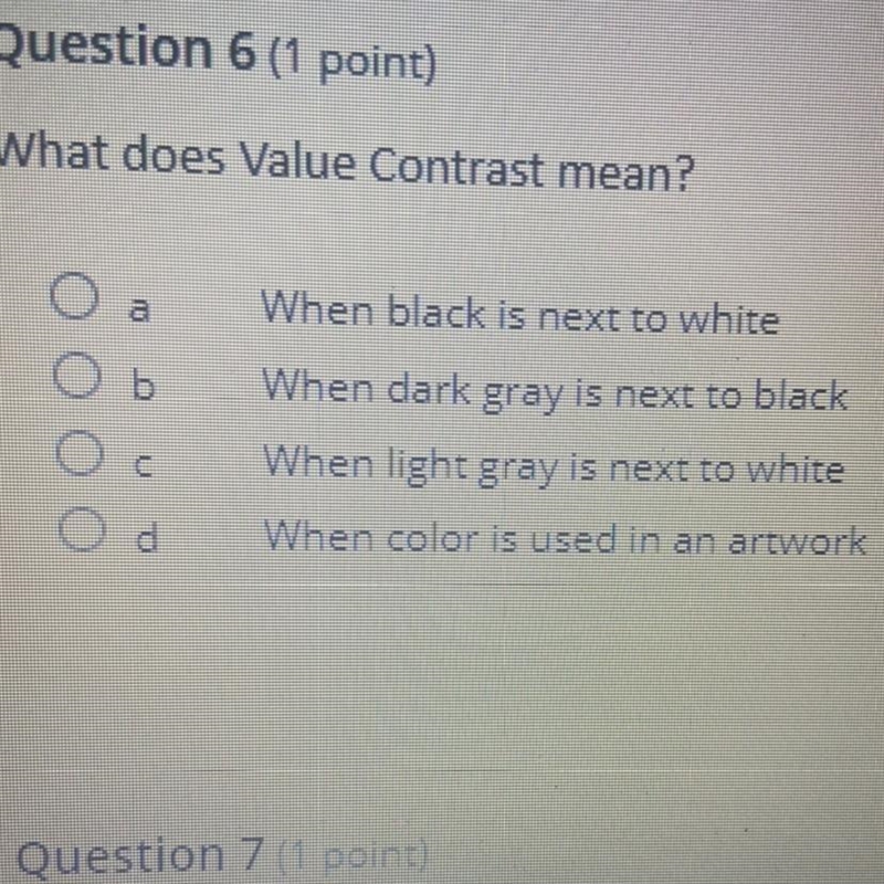 What does the Value Contrast mean-example-1