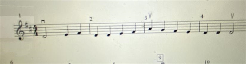 Name the notes in the photo-example-1