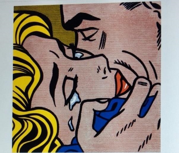 Why would this piece be considered pop art?​-example-1