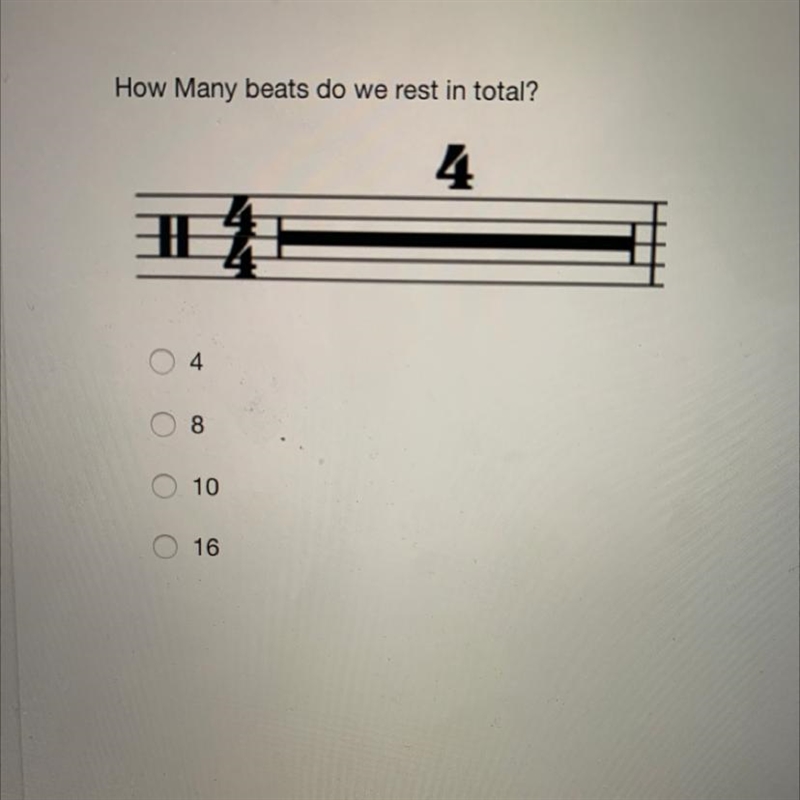 How many beats do we rest in total?-example-1