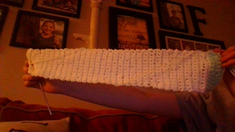 retry! I am making scarfs for the homeless. Does this look sufficient? Btw its only-example-1