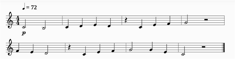 I need the solfege for this-example-1