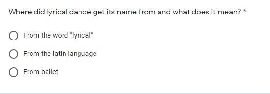 Where did lyrical dance get its name from and what does it mean?-example-1