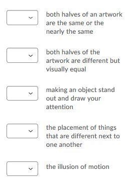 Please Help Quick ASAP HURRY I NEED THE ANSWER ASAP HURRY Match the following principles-example-1