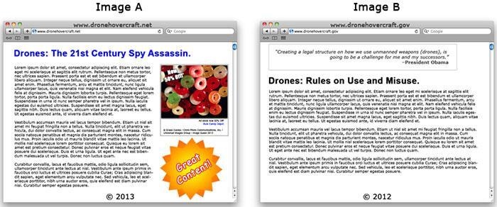 Imagine you are researching the invention of drones and their controversial uses. Compare-example-1