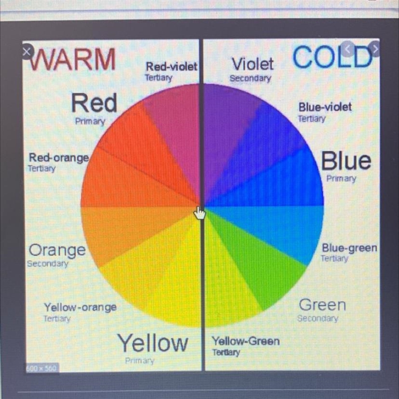 Color Wheel (Color Theory) Identify which colors are in each of the following groups-example-1