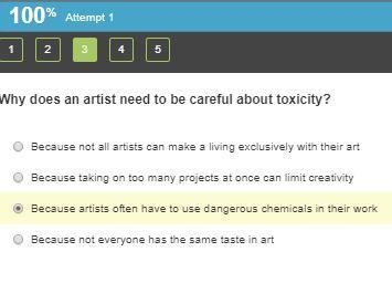 Why does an artist need to be careful about toxicity? Because not all artists can-example-1