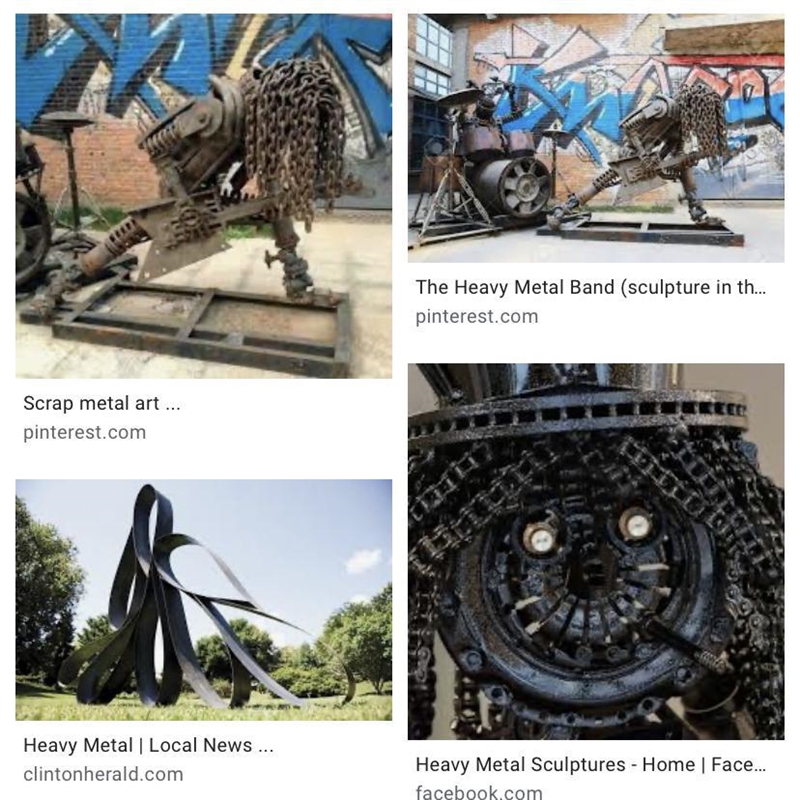 Can someone give me an idea a draw of heavy metal sculpture pls, it’s urgent I need-example-1