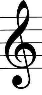 What does a treble clef look like-example-1