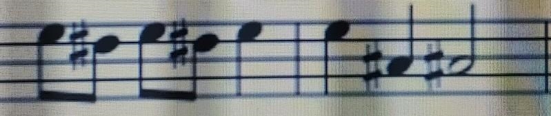 What note is the sharps? I play a trombone.​-example-1