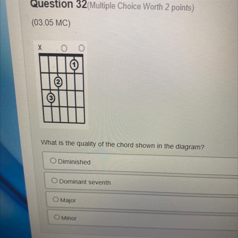 What is the quality of the cord shown in the diagram?-example-1