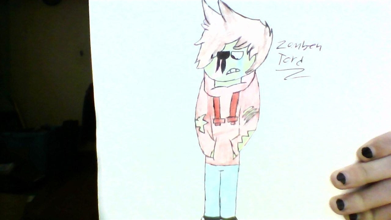 This is Zombeh Tord from Eddsworld, If you know the show and you like this on a scale-example-1