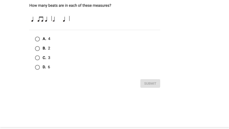 How many beats are in these measures-example-1