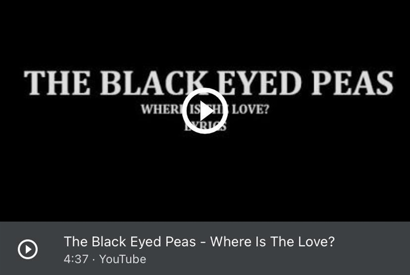 Does the song “where is the love” connects us, divided us, or call us to action as-example-1