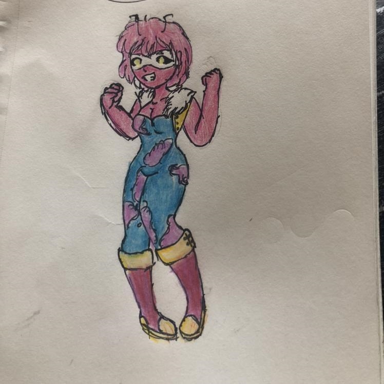 Mina Ashido is finished!! (For Art requests) I don’t remember who asked for this sorry-example-1