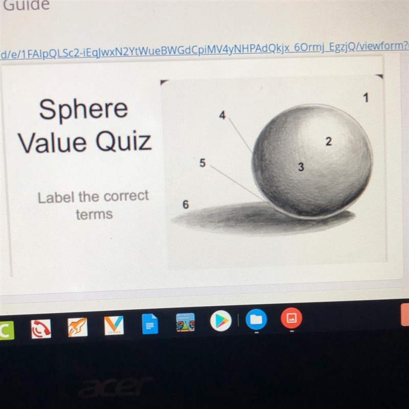 Sphere Value Quiz Label the correct terms-example-1