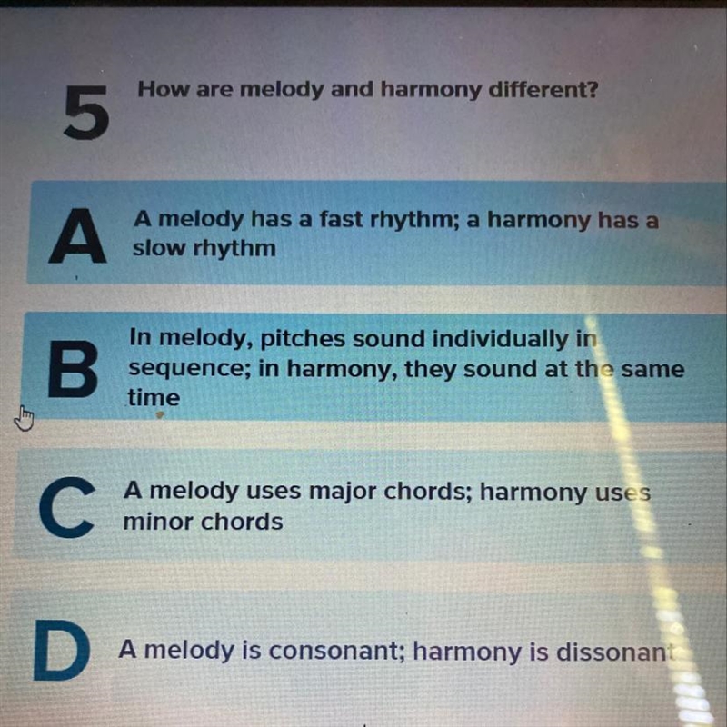 I need help in melody and harmony please-example-1