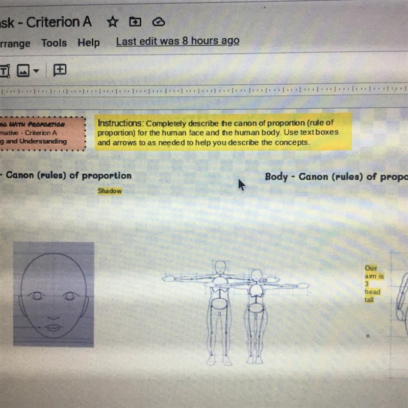 Instructions: Completely describe the canon of proportion (rule of proportion) for-example-1