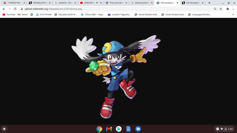 Is this art and what game is this from a klonoa b pac man c kirby d ristar-example-1