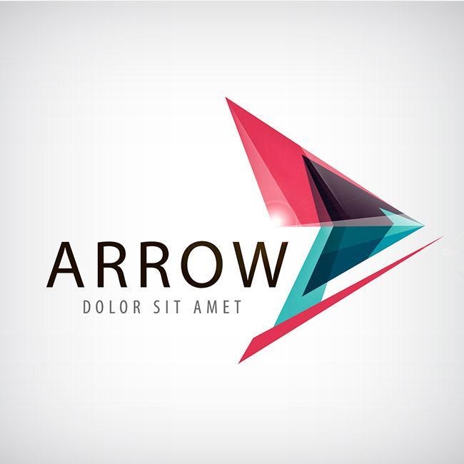 Which BEST explains why this is an effective logo? A red and green arrow logo with-example-1