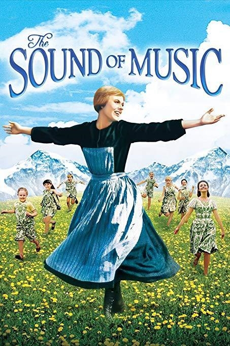 What type of flowers are on the sound of music poster?-example-1