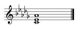 Label this chord. vii° ii 6 III 6 V 6-example-1