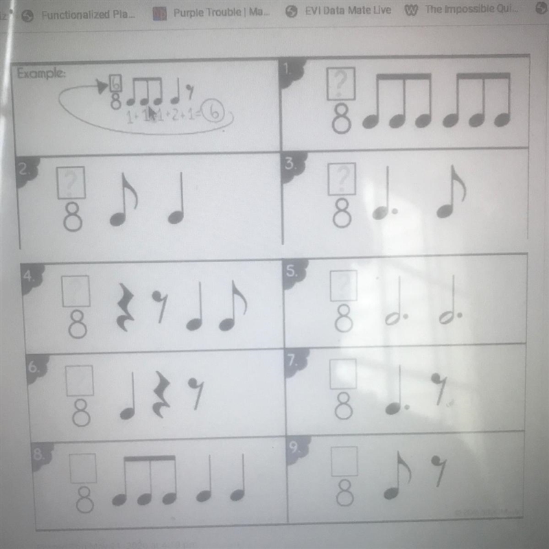 1-9 what are the time signatures-example-1