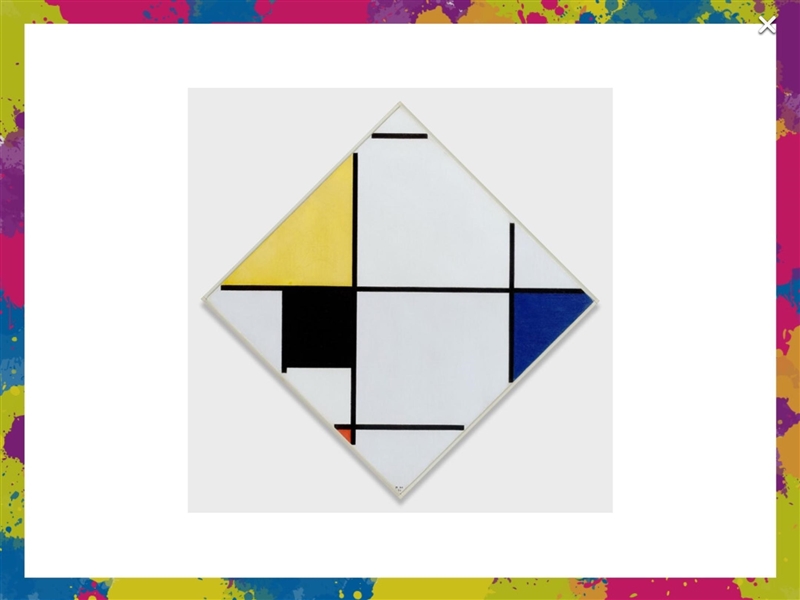 How did Mondrian use these principles of art to create a certain feeling or effect-example-1