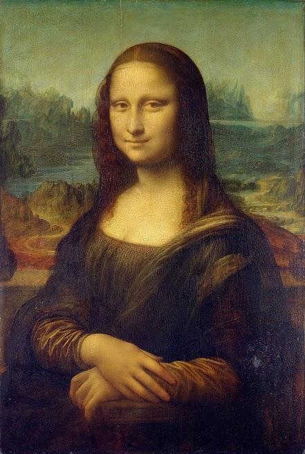 analyze the the mona lisa . very short anwsers . in your own words . keep be simple-example-1