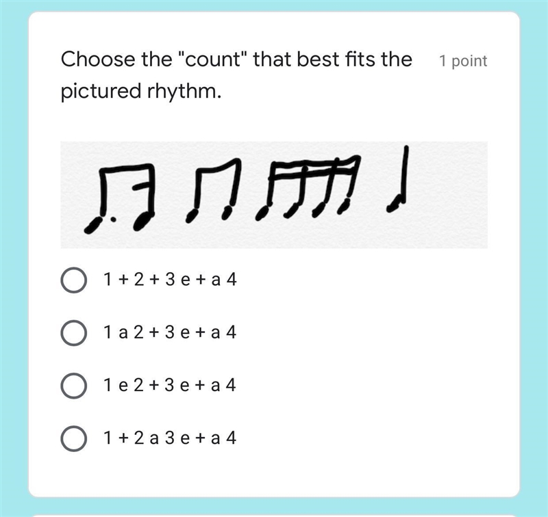 Choose the “count” that best fits the picture rhythm-example-1