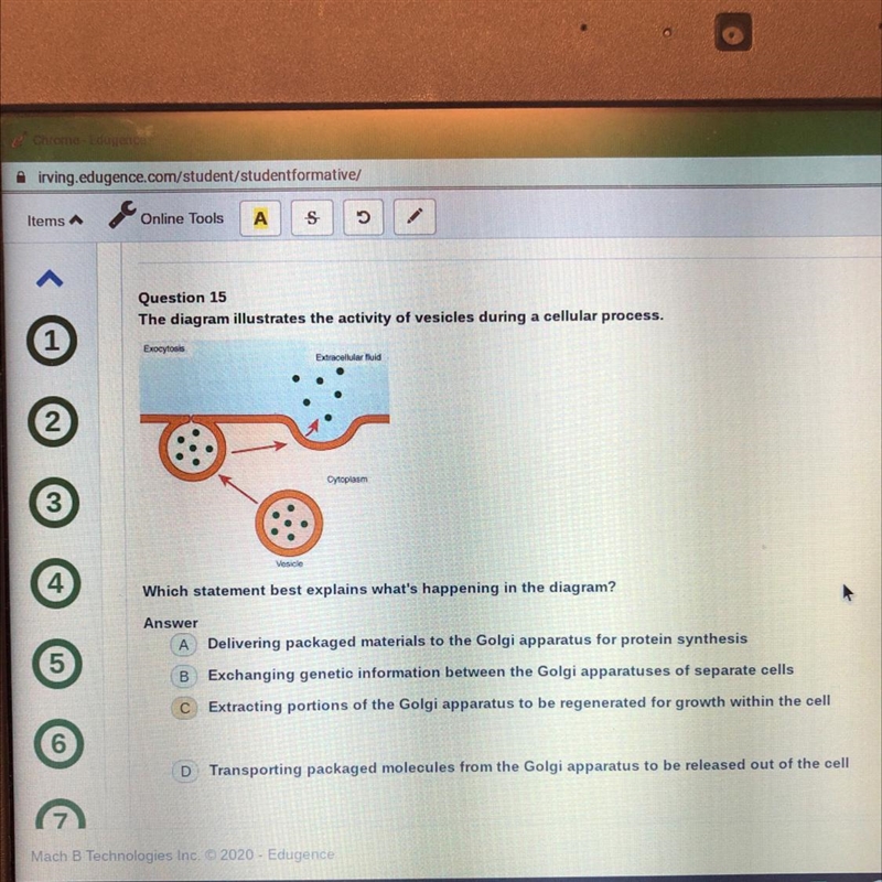 Which statement best explains what’s happening in the diagram ?-example-1