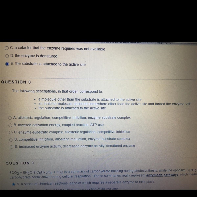 Which one is the right choice for question 8?-example-1