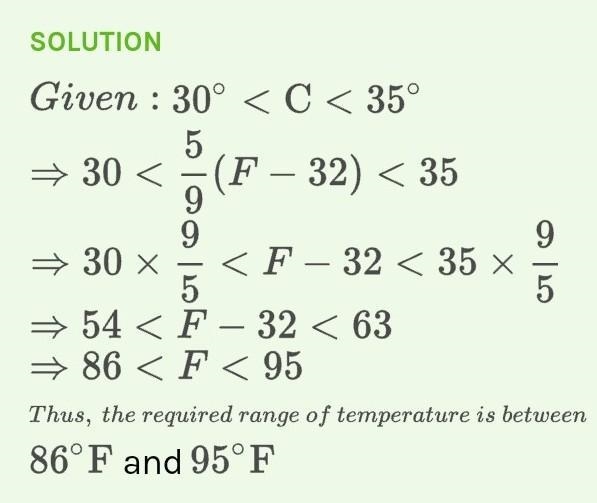 HELP PLEASE !!! Fahrenheit and centigrade temperatures are related by the formula-example-1