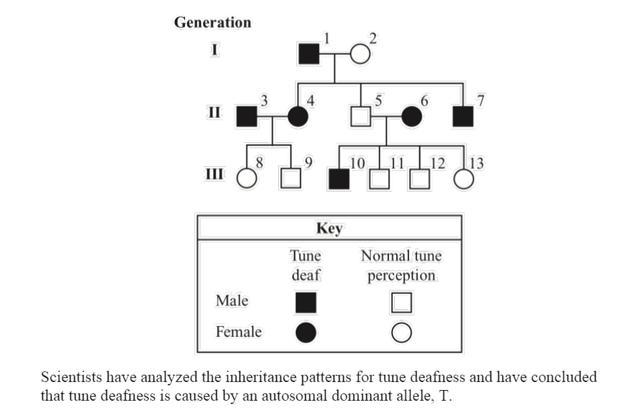 People who are tune deaf are unable to follow a rhythm. Scientists have evidence that-example-1