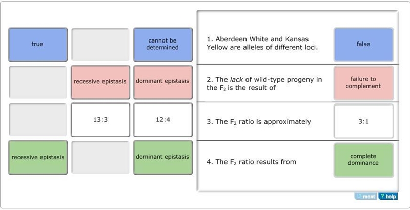 You study color variants of Arabidopsis hypotheticus, a plant with red flowers. You-example-2